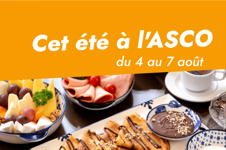 Lire la suite à propos de l’article 4 au 7/08 | Cet été à l&rsquo;ASCO